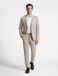 Thomas Goodwin Kaiser Fashion Thomas Goodwin pak 2835-90 Beige Slim Fit Polyester/Viscose/Elastaan Heren