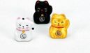 Tokyo Design Studio Lucky Cat Maneki Neko Blanc 5,5 cm Céramique
