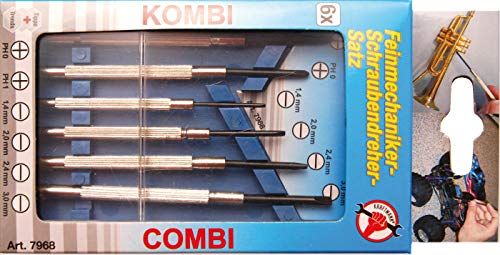 KRAFTMANN BGS Diy 7968 Fijnmechanische schroevendraaierset, 6-delig