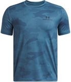 Under Armour Vanish Printed Sportshirt jongens Blauw dessin 164
