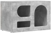 vidaXL TV Kast ELST 60 x 35 x 40 cm Beton Grijs Bewerkt hout