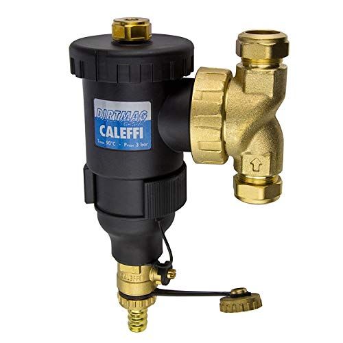 Caleffi Dirtmag slijm 22 mm met magneet van technopolymeer met klemschroefverbindingen 545302