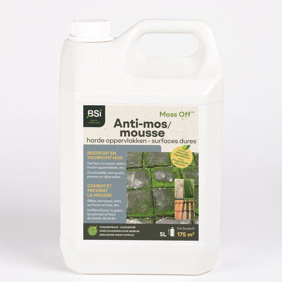 BSI - Moss Off Harde Oppervlakken - 5 L