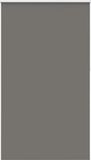 vidaXL Rolgordijn verduisterend 125x210 cm stofbreedte 121,6 cm grijs