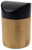 Merkloos / Sans marque Bamboe Afvalbak Tafelmodel 1L