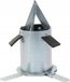Pak-Rol - Vanne de vidange - Big-Bag - Acier inoxydable - 255mm