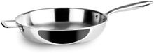 Ibili Triply Natural Koekenpan 32 Cm Zilver