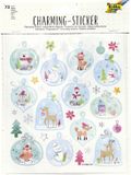 folia Max Bringmann KG Kerst-stickers Betoverend Kerstfeest III