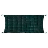 ATMOSPHERA CREATEUR D'INTERIEUR Groen nachttapijt, cederhout, velours, 60 x 120 cm
