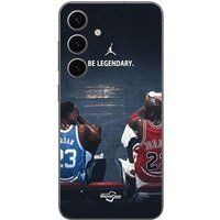 Samsung Galaxy S24 Plus Hoesje Jong Jordan vs Oud Jordan Be Legendary Mandje Maniacase