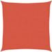 vidaXL - Zonnezeil - 160 g/m² - vierkant - 2,5x2,5 m - HDPE - terracottakleurig