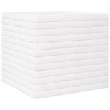 VidaXL Plantenbak Den Wit 50x50x46 cm