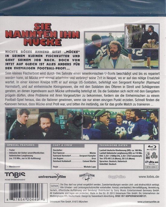 Sie Ai Sony America Inc Lo Chiamavano Bulldozer (1978) (Blu-ray)