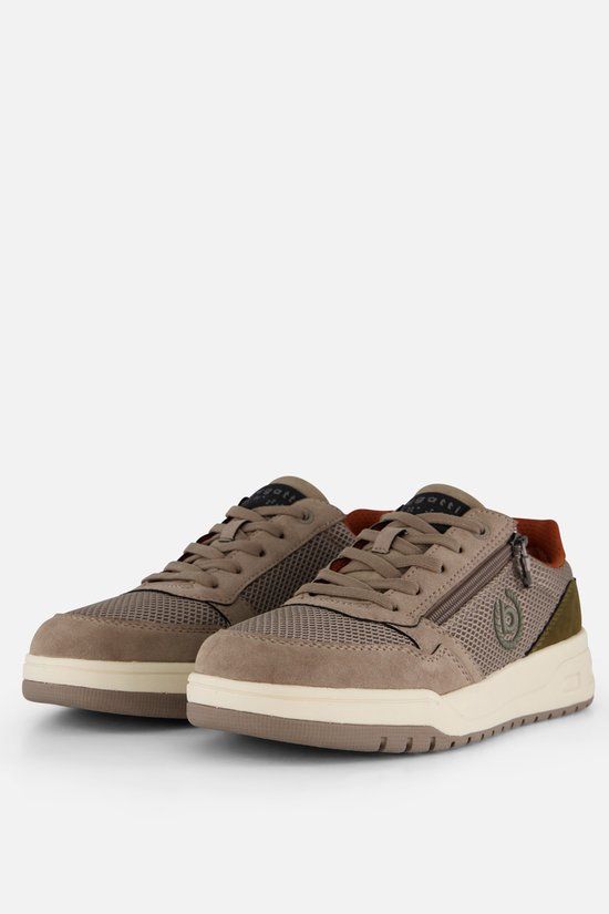 Bugatti Lage Sneakers Synthetisch Taupe Heren Maat 42
