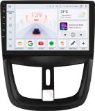Happiq S-serie Autoradio met Bluetooth en CarPlay voor Peugeot 207/207CC (2006-2015)