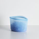 Stasher Bowl 8-Cup Vershoudzak 1,9 liter Siliconen Blauw