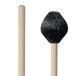 Vic Firth Corpsmaster® Multi-Application Series - Vibraphone Mallets - Medium Hard Cord Weighted Rubber Core - Black - Pair