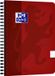 Oxford Spiraalblok Touch A5 Lijn 140 Pagina's 80gr Rood | 5 Stuks