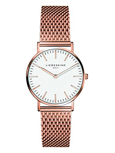 Liebeskind Berlin LT-0081-MQ Dames Kwartshorloge, Met Roestvrij Staal, 30mm, Roségoud