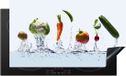 Merkloos KitchenYeah® Inductie beschermer 91.2x52 cm - Groente - Water - Courgette