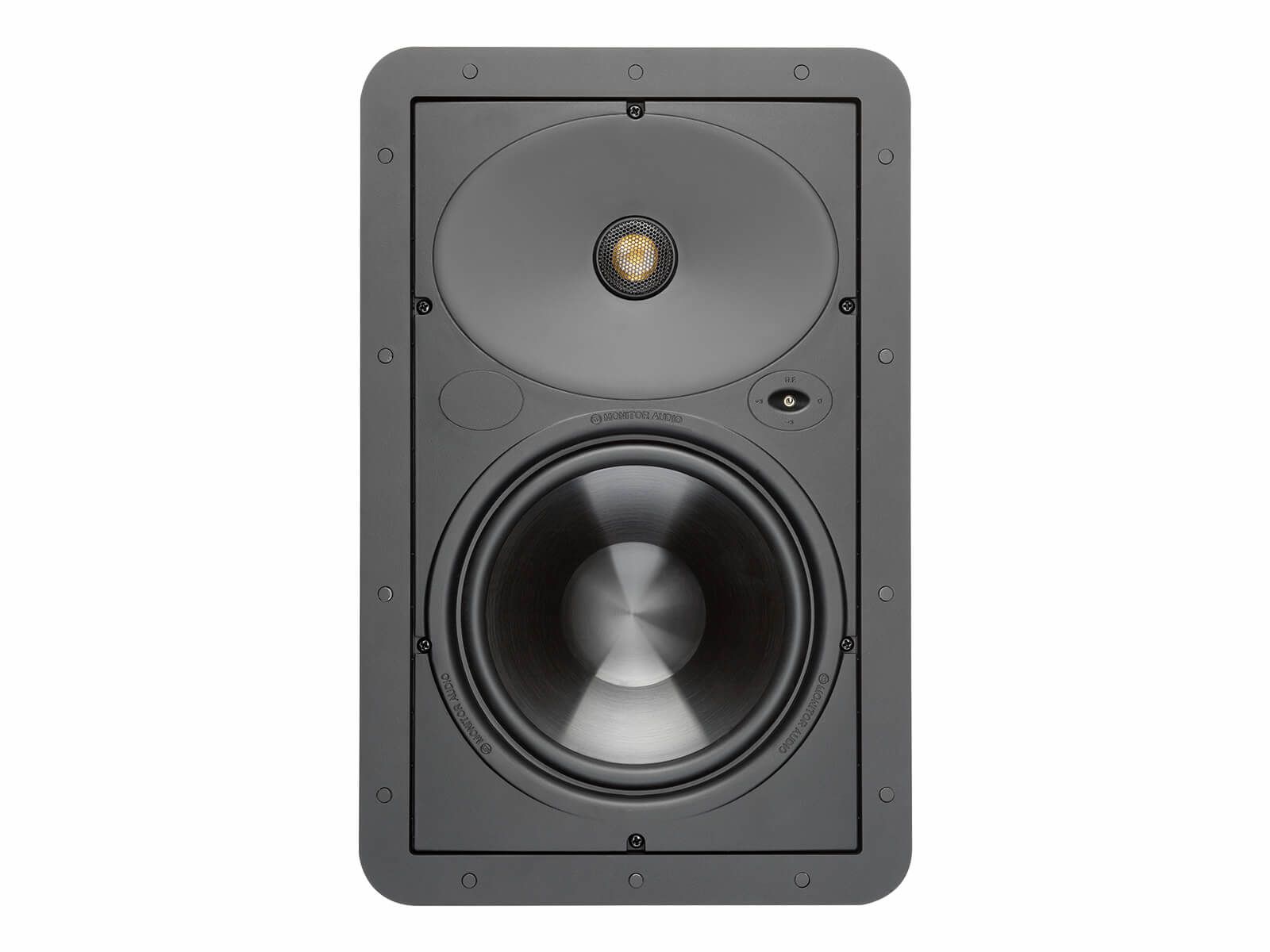 Monitor Audio W180 In-wall/In-ceiling Speaker - Black/White - 120W