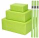 Bellatio Decorations - 3x rollen cadeau Inpakpapier - groen - 200 x 70 cm