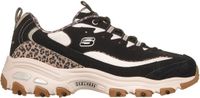 Skechers D'LITES-WILD CHARM Chaussures à lacets pour femme - Noir / Multi