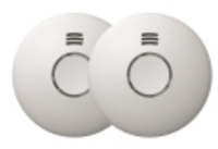 Profile Rookmelder - Luchtkwaliteit detector - Bedraad - Wit - 2 stuks