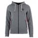 Peak Mountain Dames fleece sweater Acharles lichtgrijs gevlekt