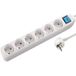 Manutan Expert Prise 16 A avec 6 prises et interrupteur GS