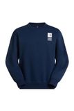 The North Face Unisex Celebration Relaxed Crew-Graphic Sweatshirt Summit Navy S