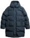 Superdry - Sportieve Puffer Jas Met Capuchon - Heren - Katoen - Polyester - XXXL - Petroleum Blue
