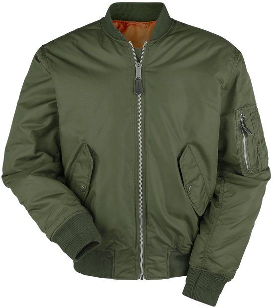 Brandit MA1 Heren Bomberjack - olijf - 4XL