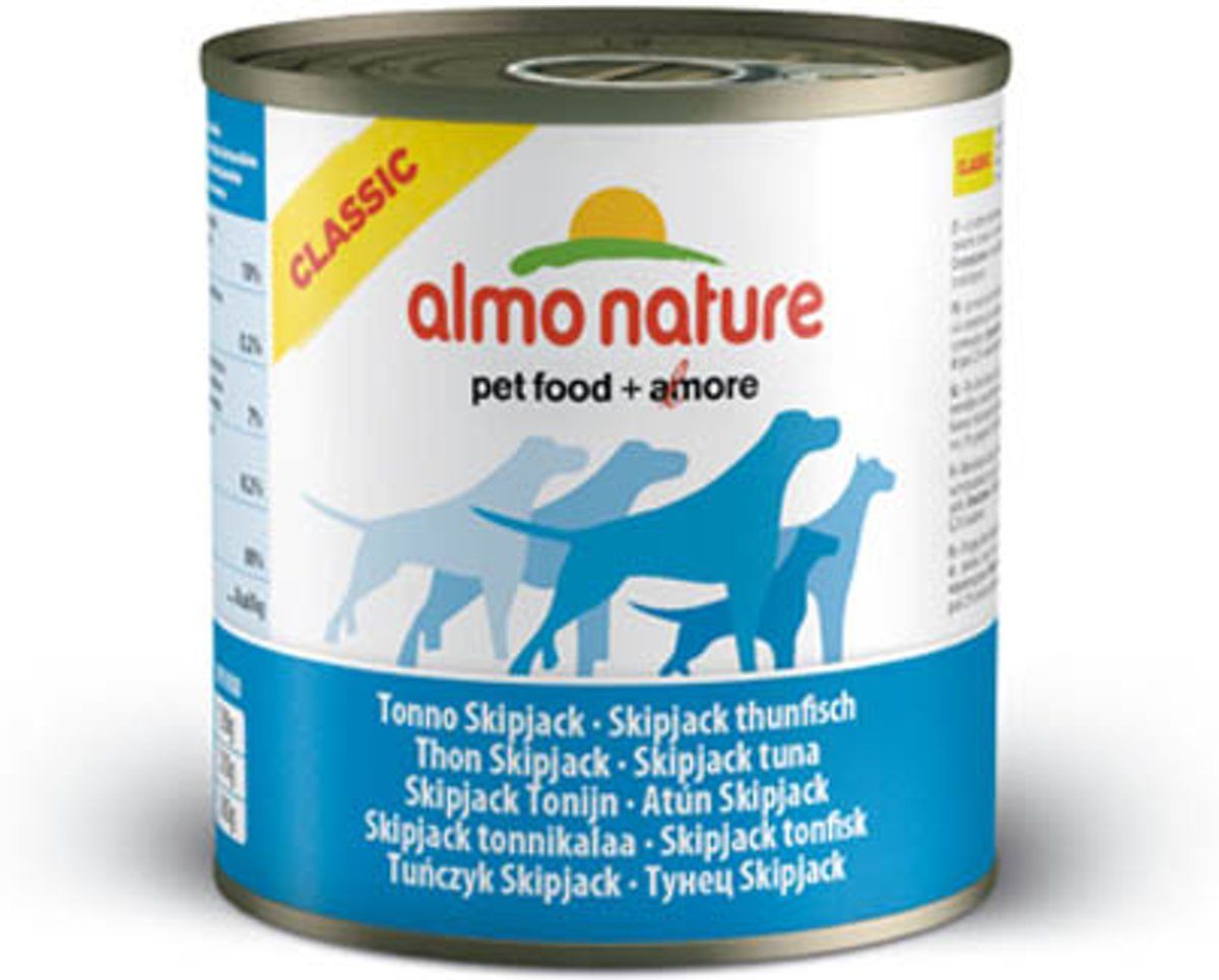 Almo Nature Nature Dog Tuna Skipjack - 12x290 GR