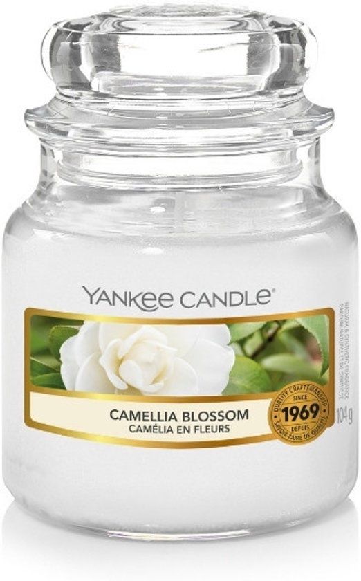 Yankee Candle Camelia Blossom - Small Jar - 104ml - Wit