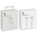 Apple Chargeur 20 W + câble de recharge USB-C vers USB-C de 2 m iPhone 15 16 17 Pro Max iPad Macbook AirPods