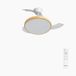 Create WIND CLEAR STUDIO S Plafondventilator met licht - Ø91cm - Wit / Licht hout - Afstandsbediening