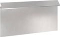 vidaXL Slakkenhekje - 16 stuks - 50 x 3,5 x 25 cm - Roestvrij staal - Zilver