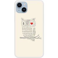 iPhone 14 Plus I Love Owls Siliconen hoesje
