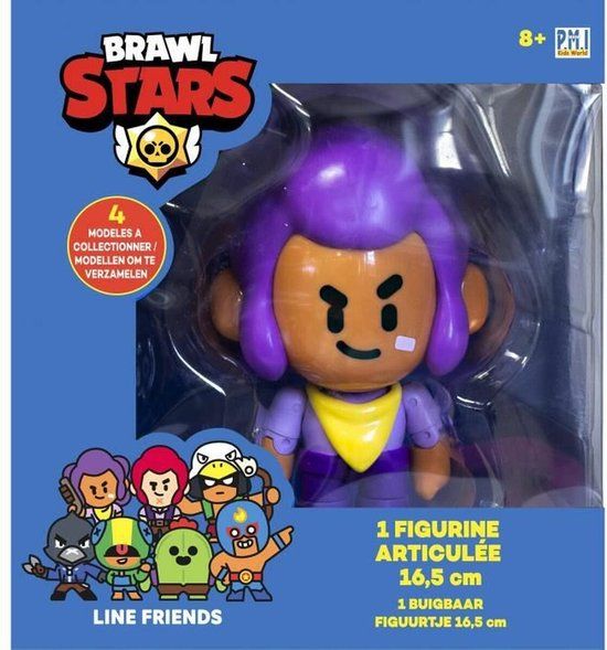 Lansay Brawl Stars Actiefiguren - Shelly 16,5 cm