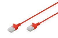 Digitus DK-1618-003S-R netwerkkabel Rood 0,3 m Cat6 U/UTP (UTP)