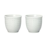 Rörstrand Swedish Grace Coquetier Lot de 2 Brouillard