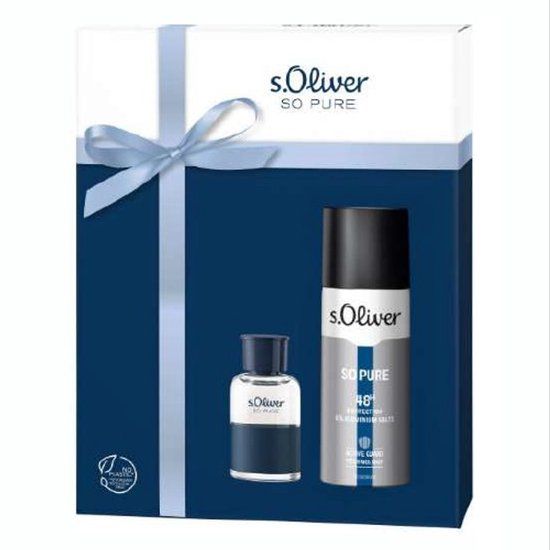 s. Oliver So Pure Men EDT 30 ml + Deodorant Spray 150 ml geschenkset