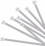 Benson serre-tie-wraps - wit - 100 stukken - 370 x 7.6 mm