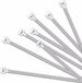 Benson serre-tie-wraps - wit - 100 stukken - 370 x 7.6 mm