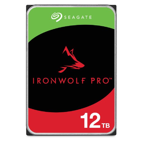 Seagate IronWolf Pro - 12TB - 3.5" - 7200RPM - SATA III - ST12000NT001