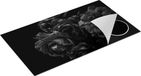 Chefcare Inductie Beschermer Rode Bloemen Zwart Wit 95x50cm