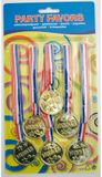Medailles Folat Medailles - Uitdeelspeelgoed - 6 stuks