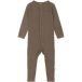 Mikk-Line Grenouillère manches longues en laine/bambou bébé