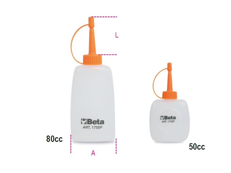 Beta 1755P/K3 80 Kunststof Oliekan Set